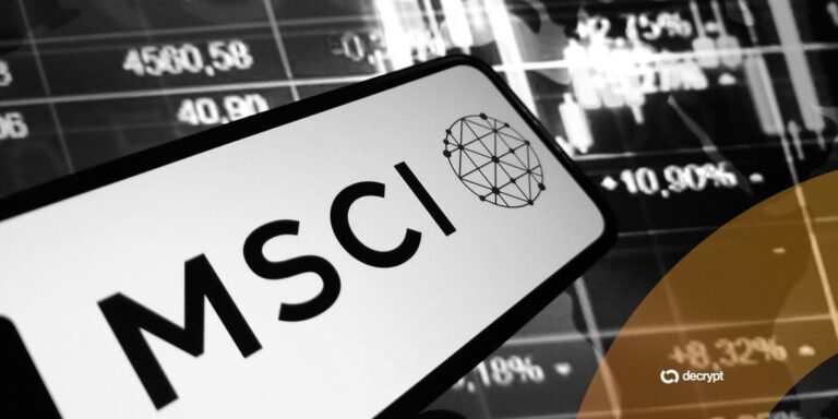Global Index Maker MSCI Defers Decision on Dropping Crypto-Focused Companies
